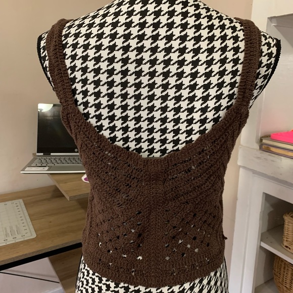 See through knit crop top - Picture 8 of 9